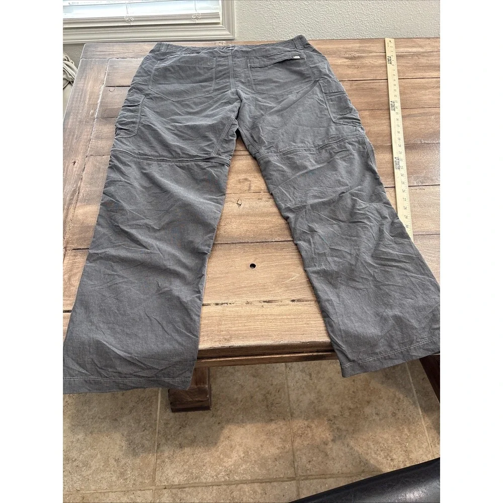 The North Face Libertine Convertible Pants Mens Sz‎ 38x31 Asphalt Gray Cargo